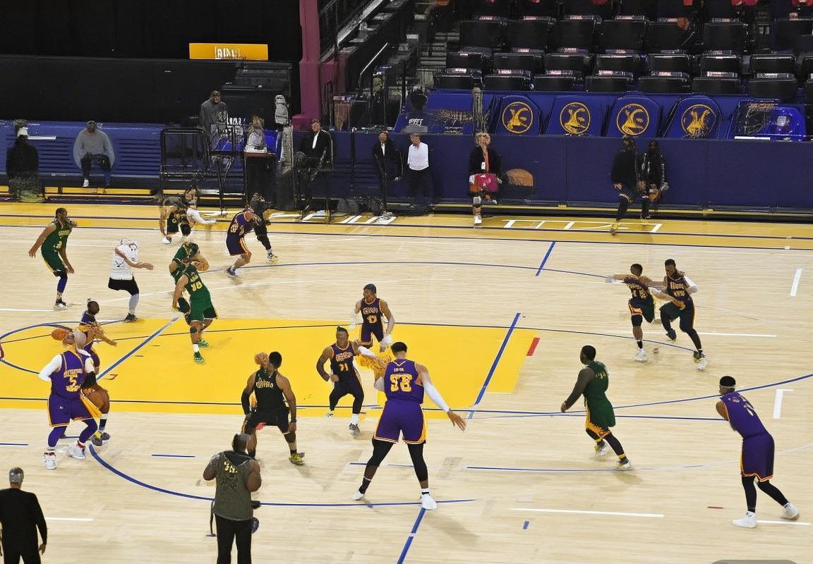 金州勇士VS洛杉矶湖人：巅峰对决战术解析与亮点回顾(图2)